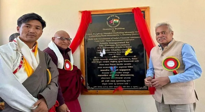 Nepal's monastic school gets dormitory through Indian funding