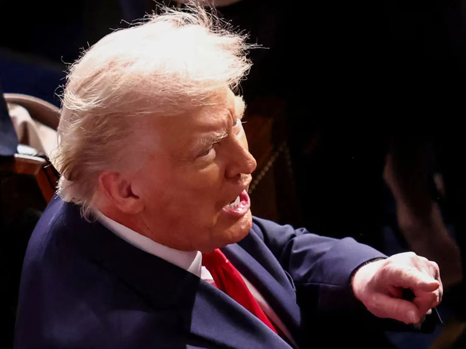Trump says US blockade of Iran’s ports adding pressure to make a deal