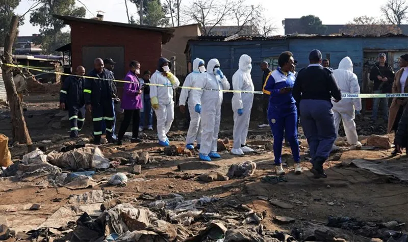Multiple attackers kill 12 people, wound 9 in late-night mass shooting in Johannesburg