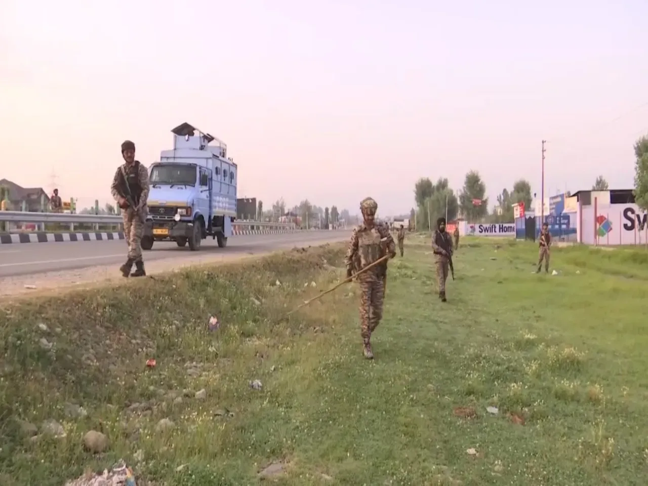 JK: Security forces intensify road opening operations on NH-44 ahead of Shri Amarnath Yatra 2026