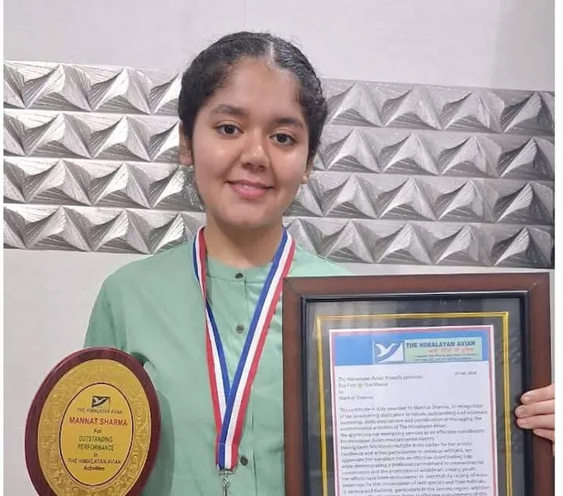 Jammu student bags The Himalayan Avian’s first ‘Star medal’