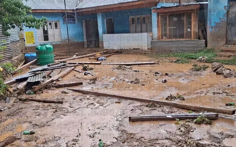 Kashmir Hit By Heavy Rain, Flash Floods; IMD Forecasts More Showers