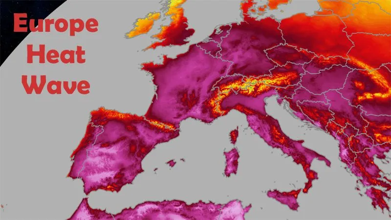 Europe heat wave puts all major Italian cities on red alert as Austria sets Record