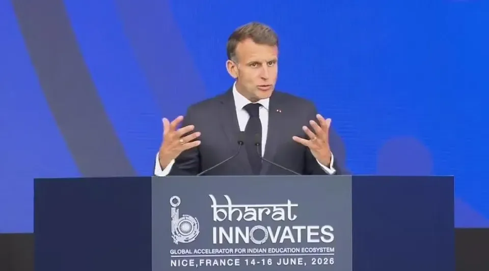 India is country of innovation, says France President Macron at Bharat Innovates event