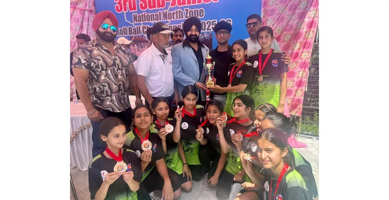 J&K sub-junior Roll Ball team shines