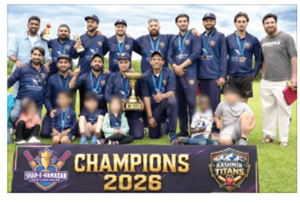 Shah-e-Hamdan Cricket League England: Kashmir Titans crowned champions
