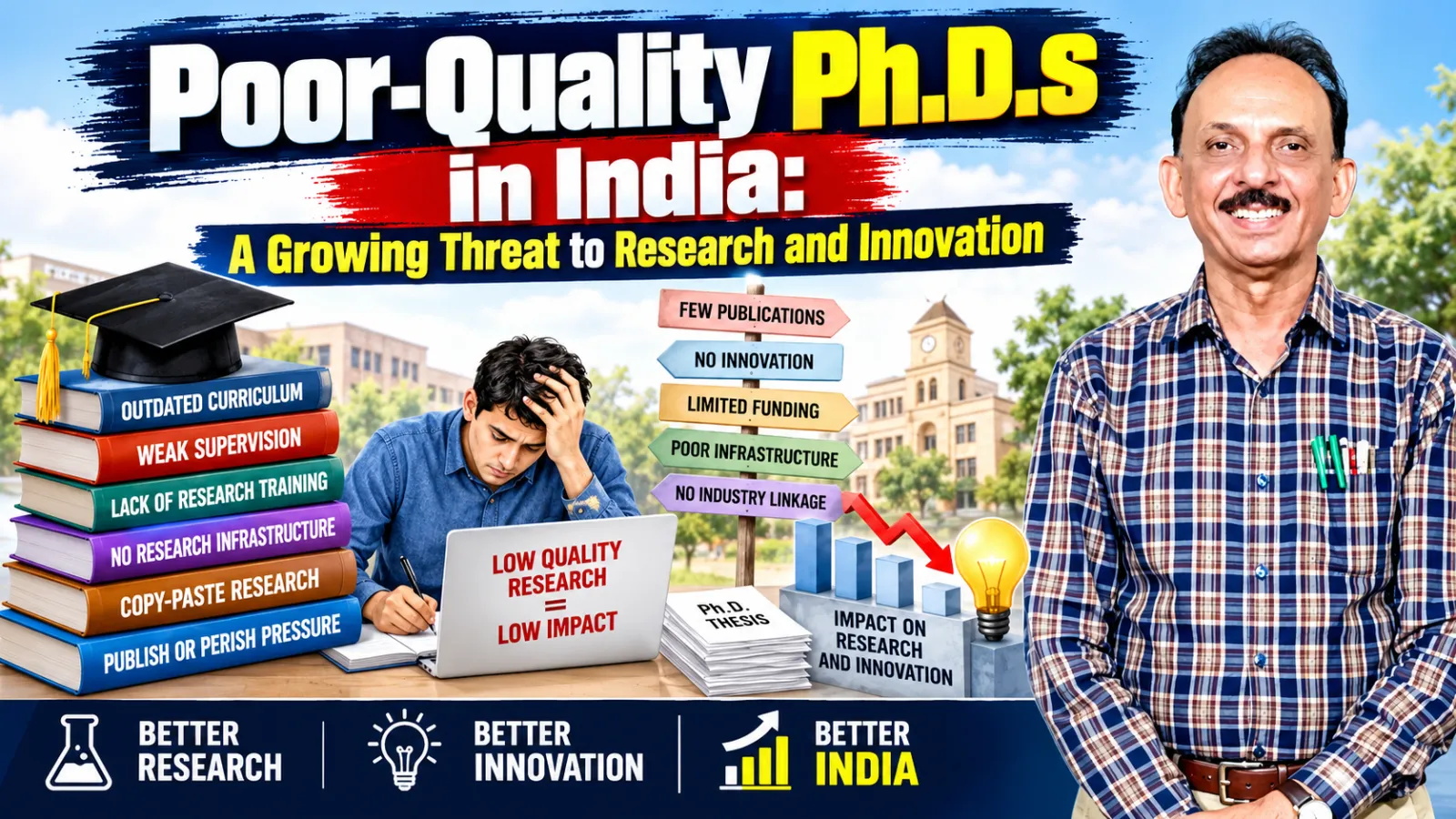 Fewer Qualified PhD Supervisors, More PhDs: Private Universities’ Research Crisis