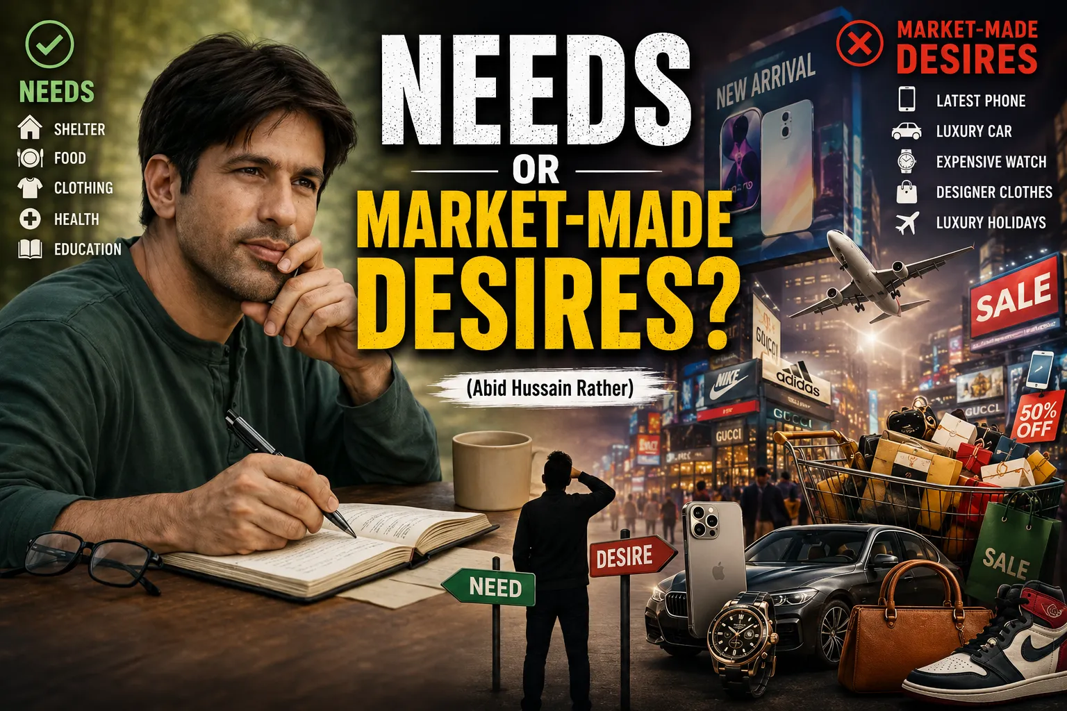 Needs or Market-Made Desires?