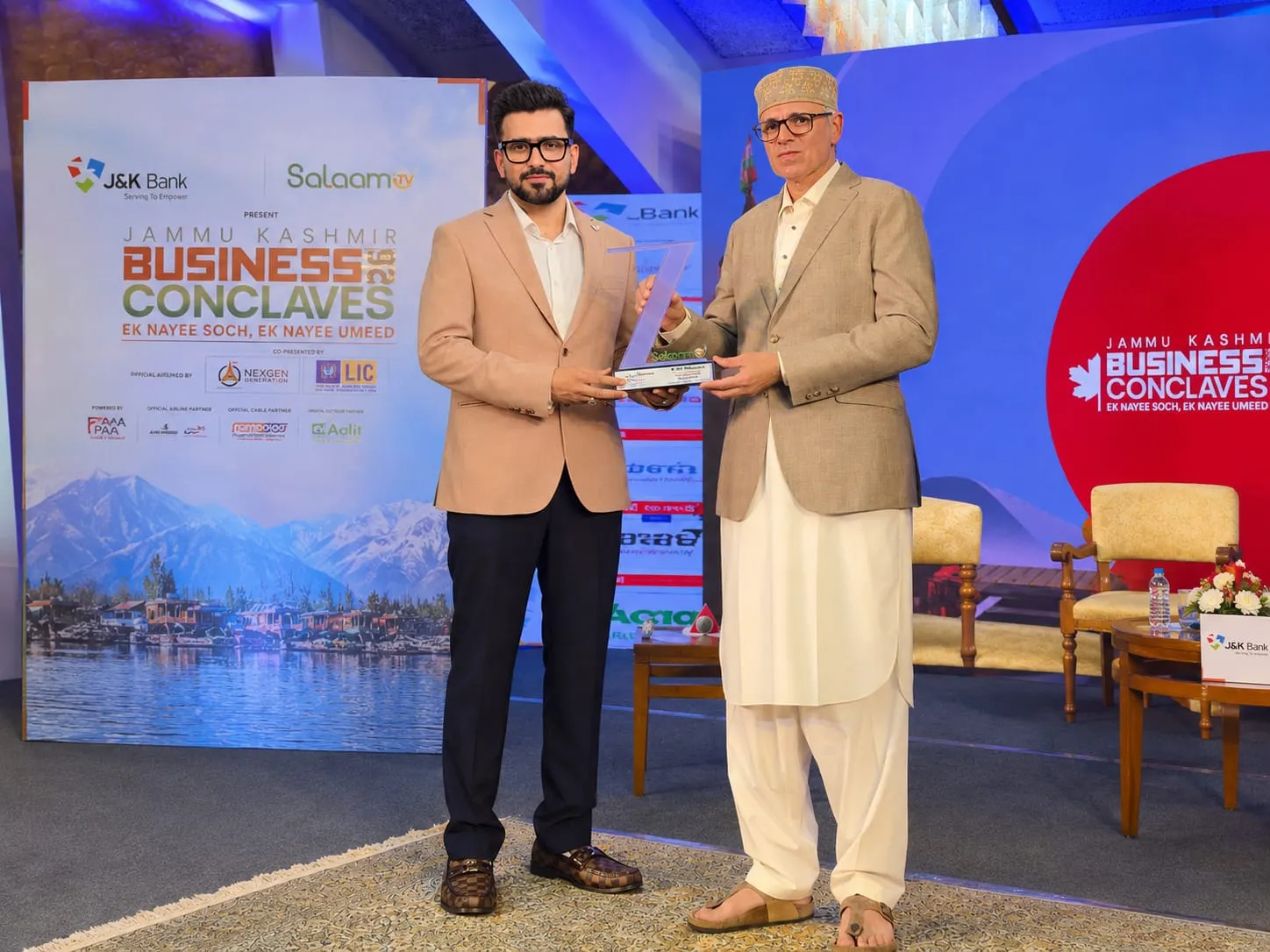 Dr. Mir Shahnawaz Receives Top Honour from CM Omar Abdullah for Excellence in Dermatology and Hair Restoration