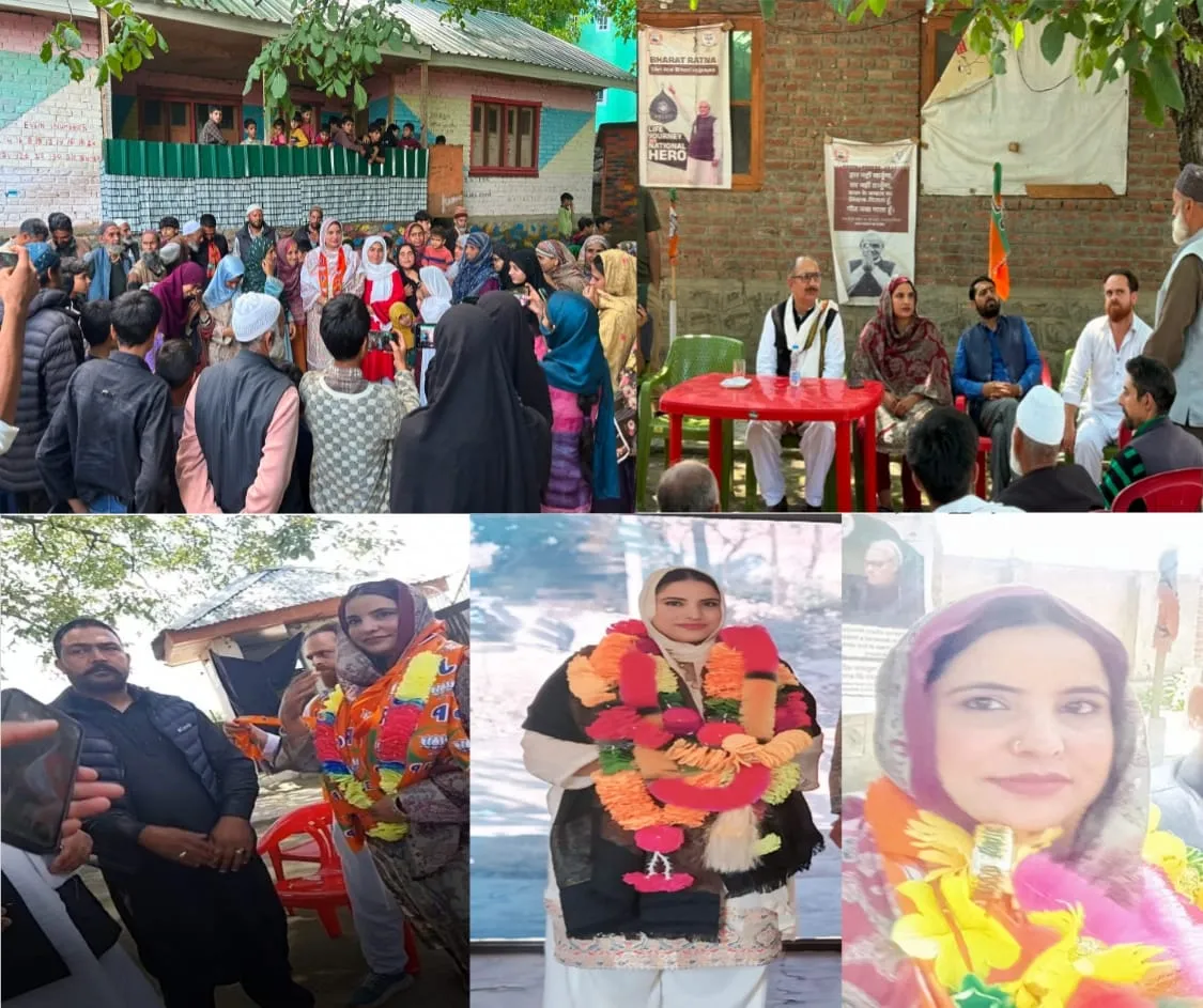 BJP Jankalyan Manch Mahila Morcha and National Secretary Parvin Akhtar Khan Leads Large-Scale BJP Joining Programme in Kupwara