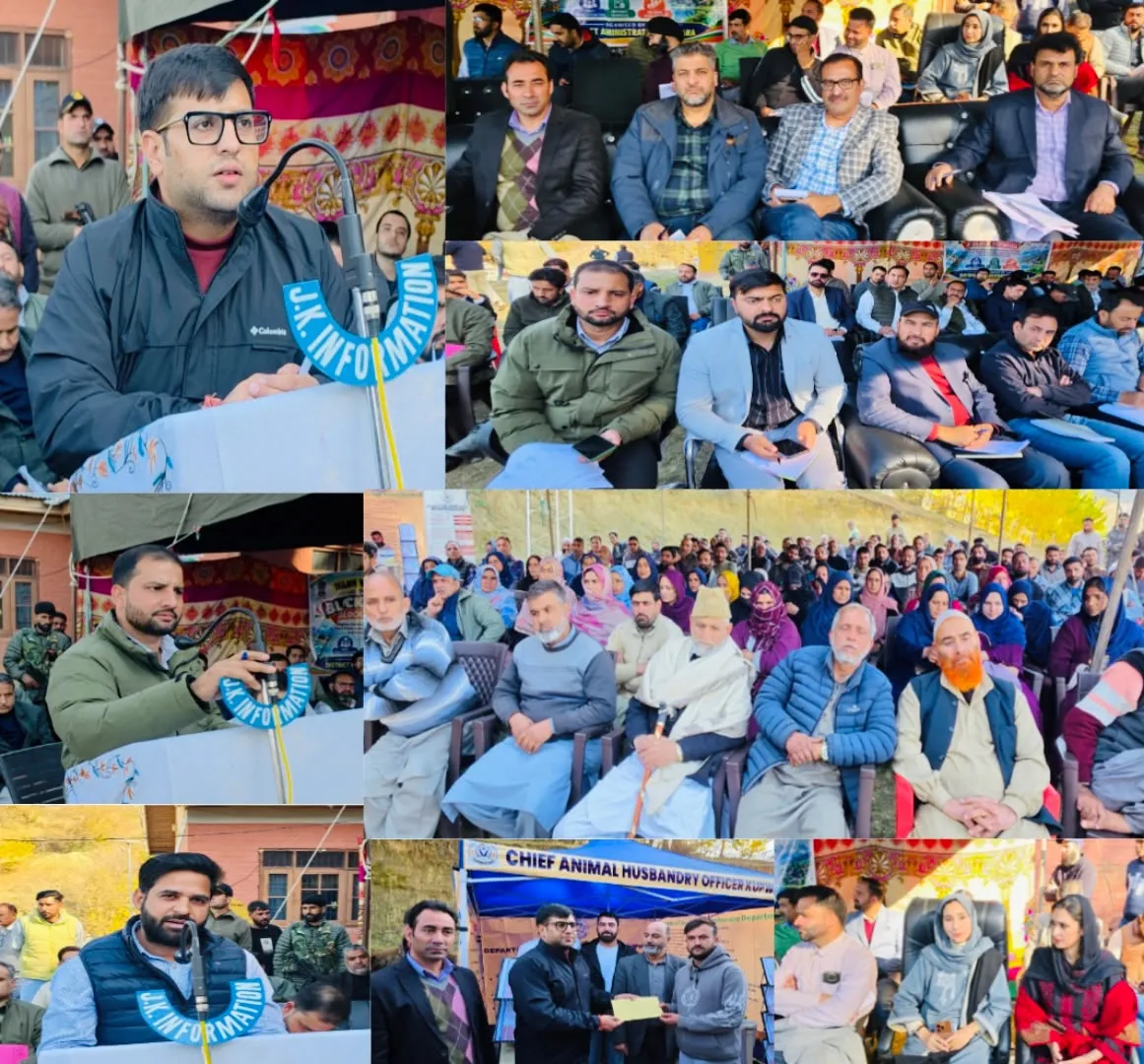 DC Kupwara Presides Over Mega Block Diwas at Nutnussa; Directs Time-Bound Grievance Redressal