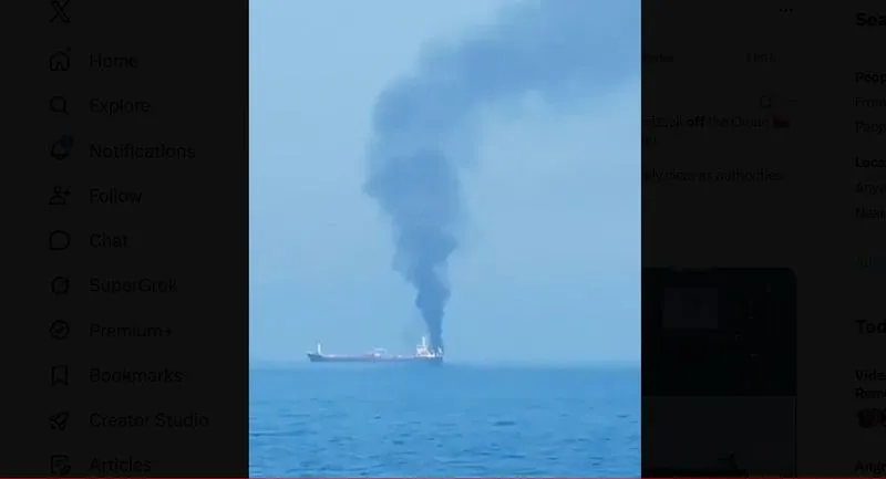 Smoke Detected From MT Jalveer Off Omani Coast; All Indian Sailors Safe: Sources