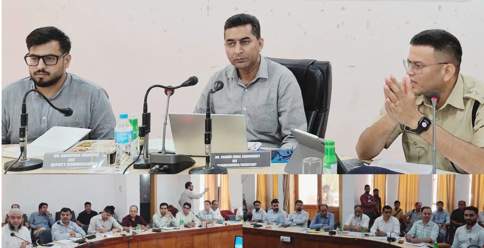 Dr Shahid Iqbal reviews progress on 100 Day Nasha Mukt Jammu Kashmir Campaign in Rajouri