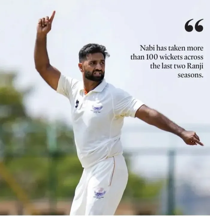 What more does Auqib Nabi need to do?