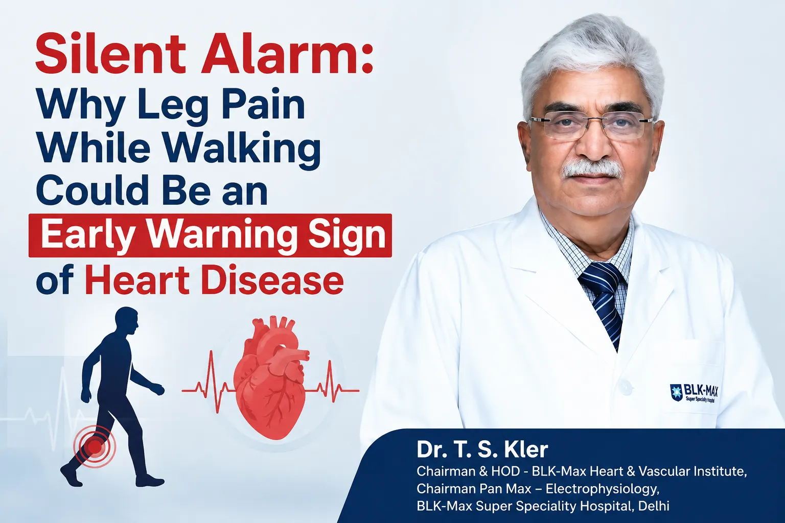 Silent Alarm: Why Leg Pain While Walking Could Be an Early Warning Sign of Heart Disease