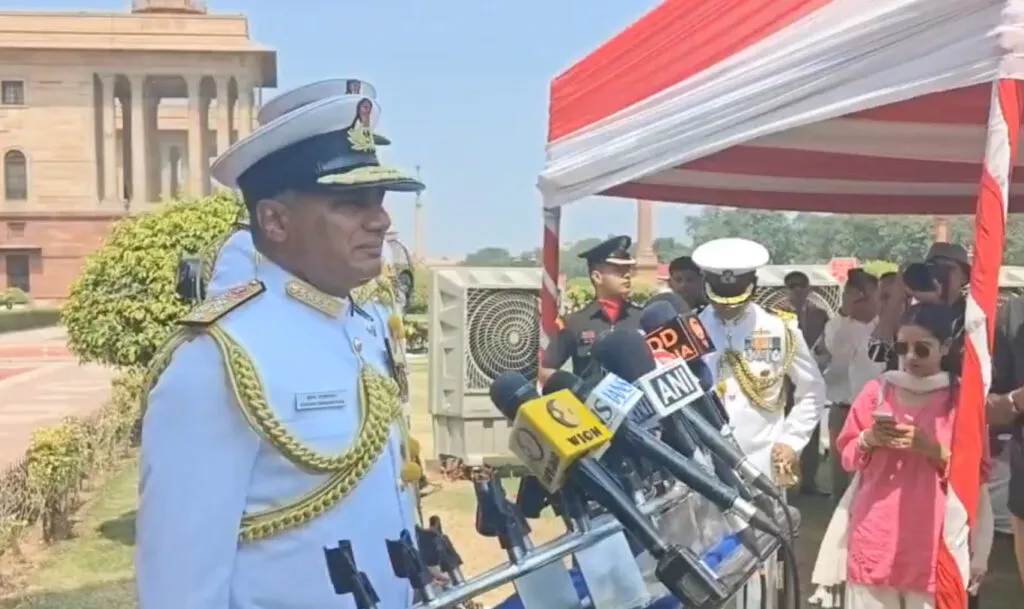 Admiral Krishna Swaminathan Takes Charge As New Navy Chief