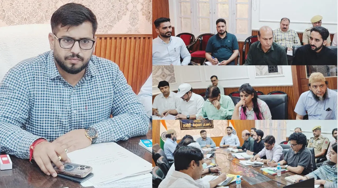 DC Rajouri reviews forest fire preparedness; Directs stringent prevention, response measures