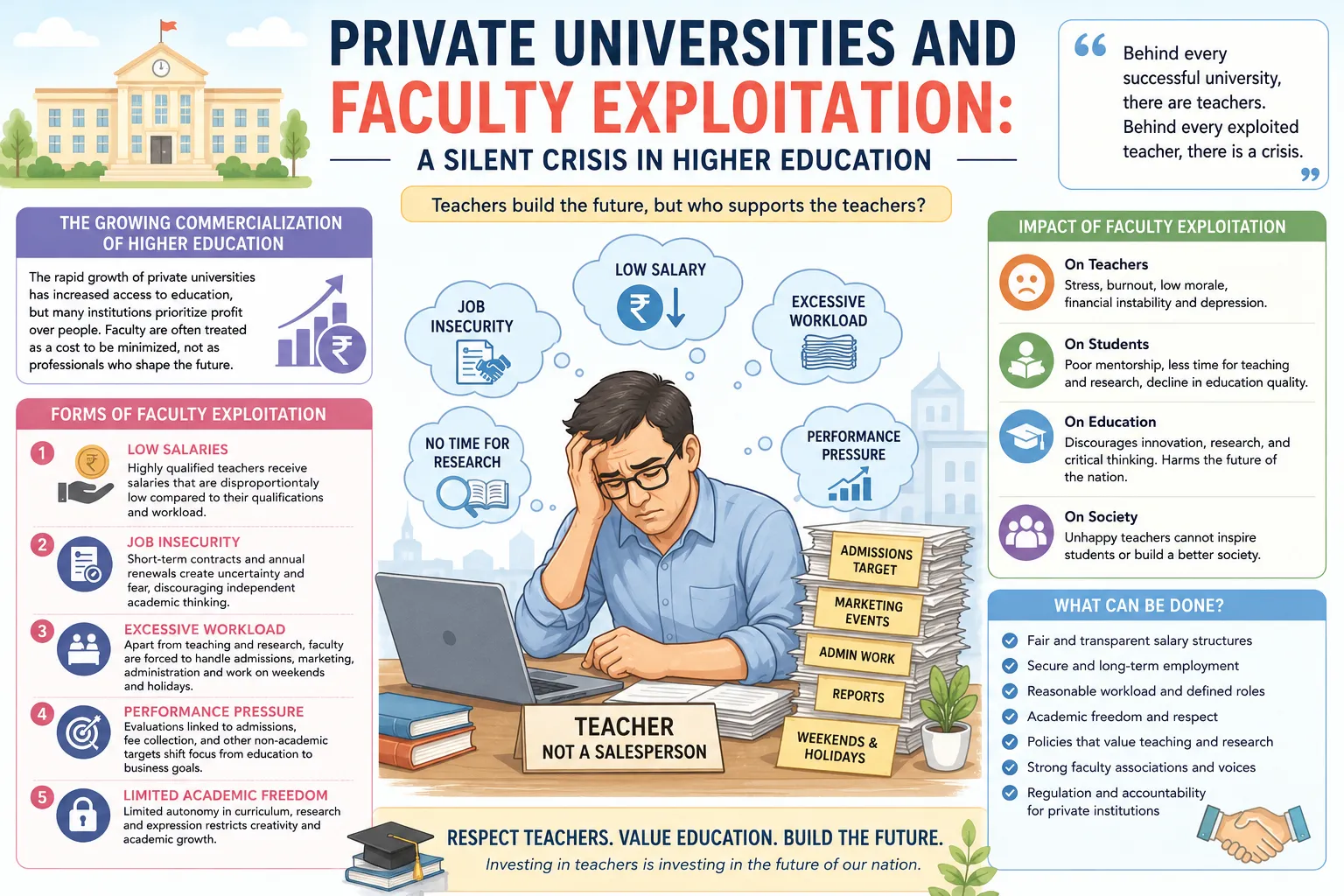 Private Universities and Faculty Exploitation: