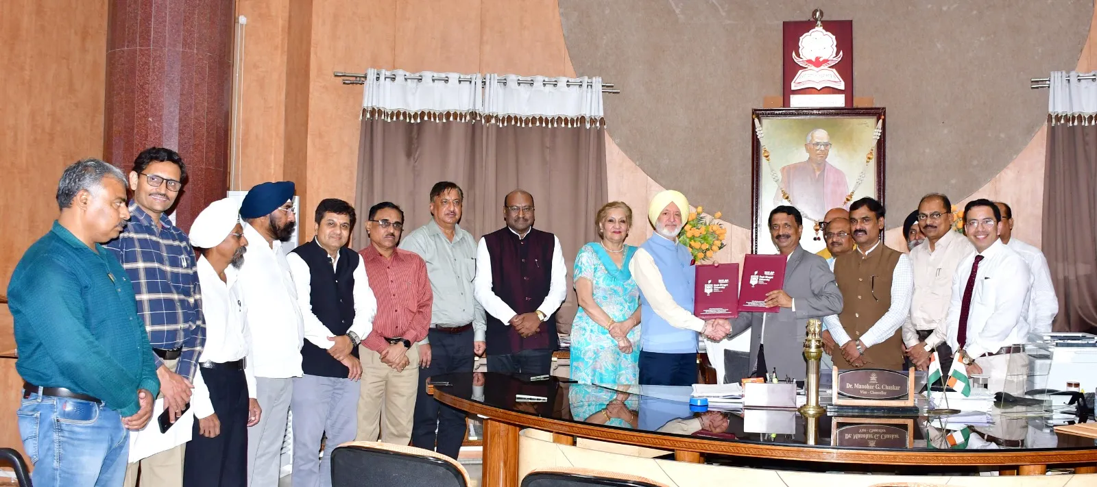 DBU Signs Landmark MoU with Swami Ramanand Teerth Marathwada University to Advance Research, Innovation and Sikh Heritage