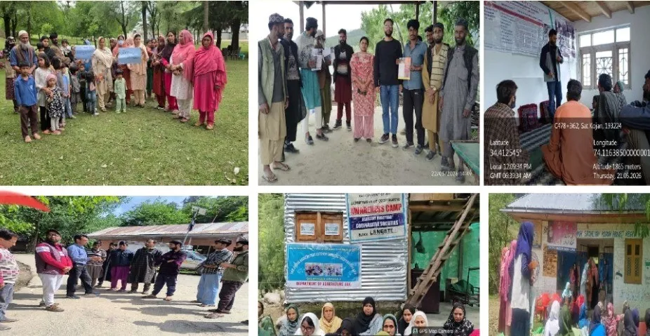 IEC campaign under Jan Bhagidari Sabse Door, Sabse Pehle held in Kupwara