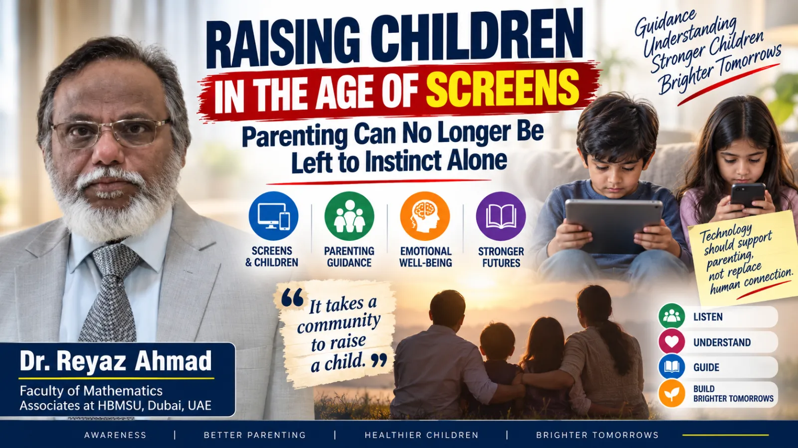 Raising Children in the Age of Screens: Parenting Can No Longer Be Left to Instinct Alone