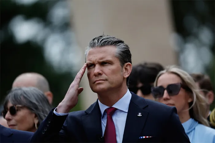 Hegseth invokes immigration, ‘invasion’ in D-Day speech in France