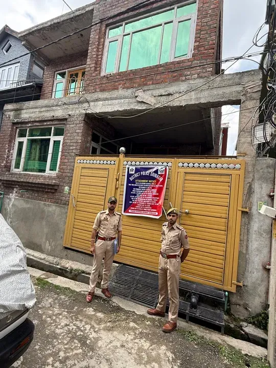 Police attach properties worth Rs 2 crore under NDPS Act in Srinagar