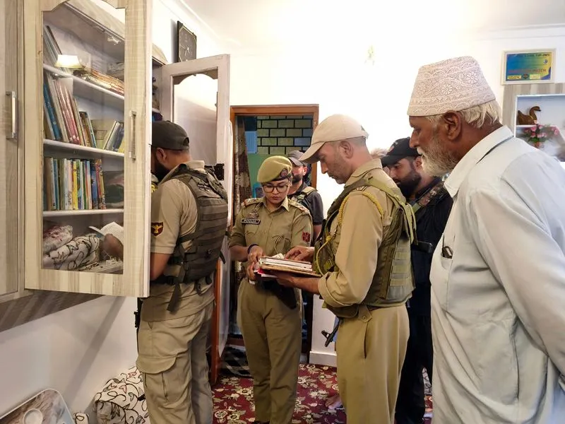 26 JeI linked locations raided in UAPA case in Sopore