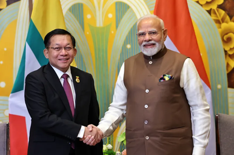 China, Myanmar FMs hold talks, days after President Min Aung Hlaing’s rare trip to India