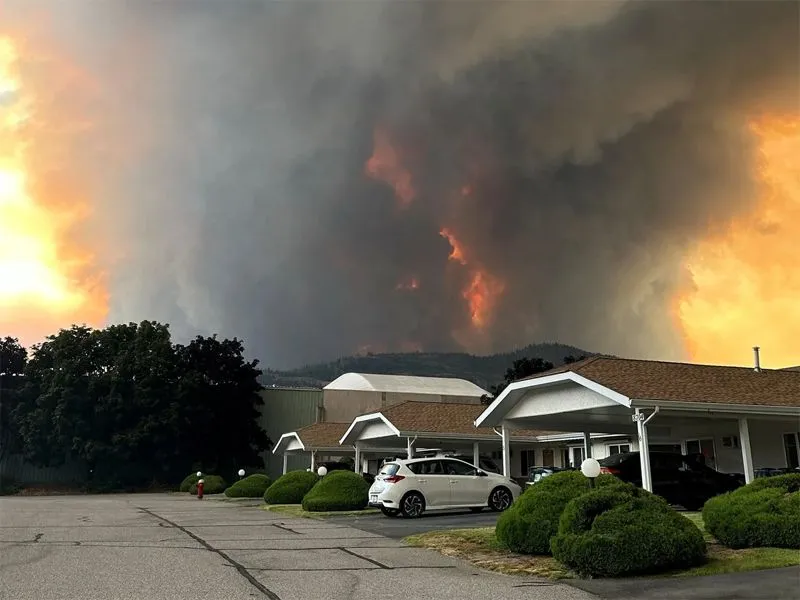 British Columbia declares state of emergency as wildfires force 22,000 to flee homes