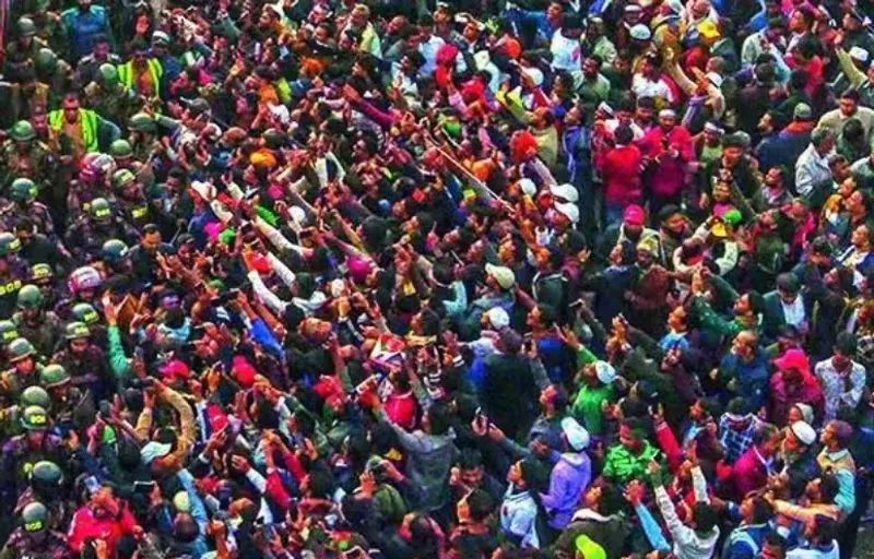 Jamaat-led eleven-party oppn alliance mounts nationwide protests in Dhaka against Bangladesh govt
